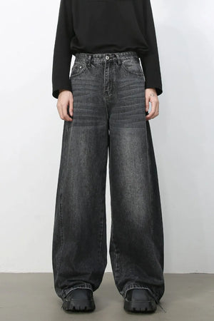 Men's Wide Leg Jeans - Farnelli