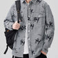 Men's Plus Size Button Up Long Sleeve Shirt - Farnelli