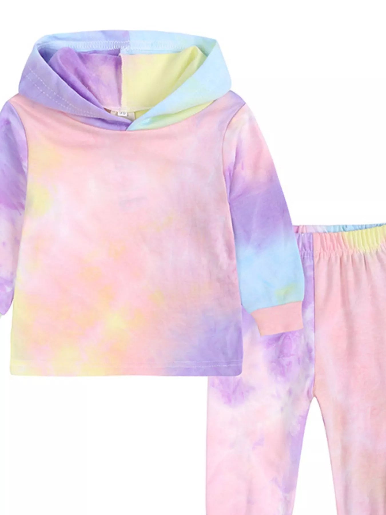Children's Tie-Dye Hoodie and Pants Set - Farnelli