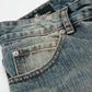 Men's Vintage Washed Baggy Jeans - Farnelli
