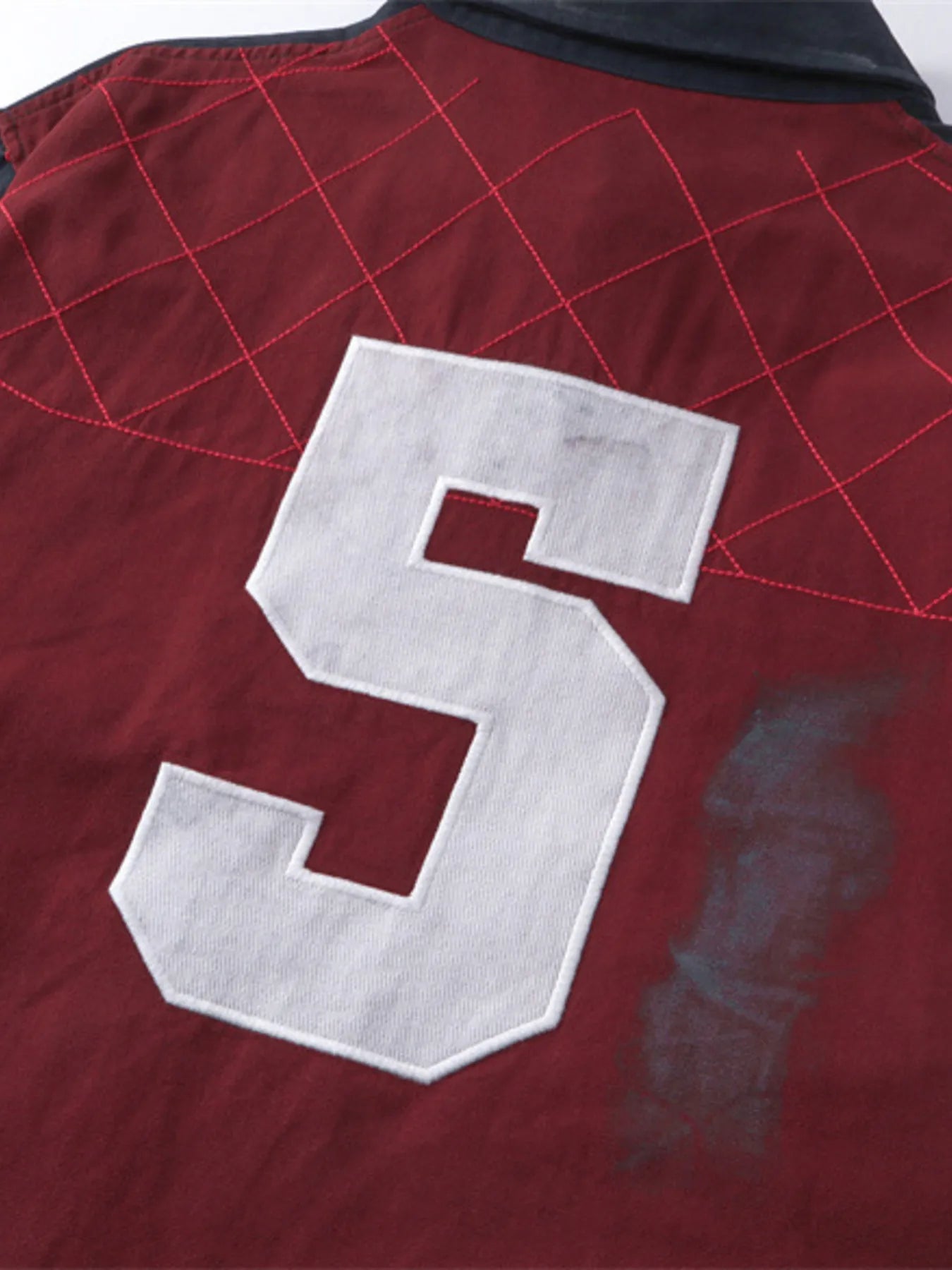 Men's Letter Graphic Long Sleeve Polo - Farnelli