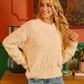 BiBi Checker Board Drop Shoulder Sweater - Farnelli