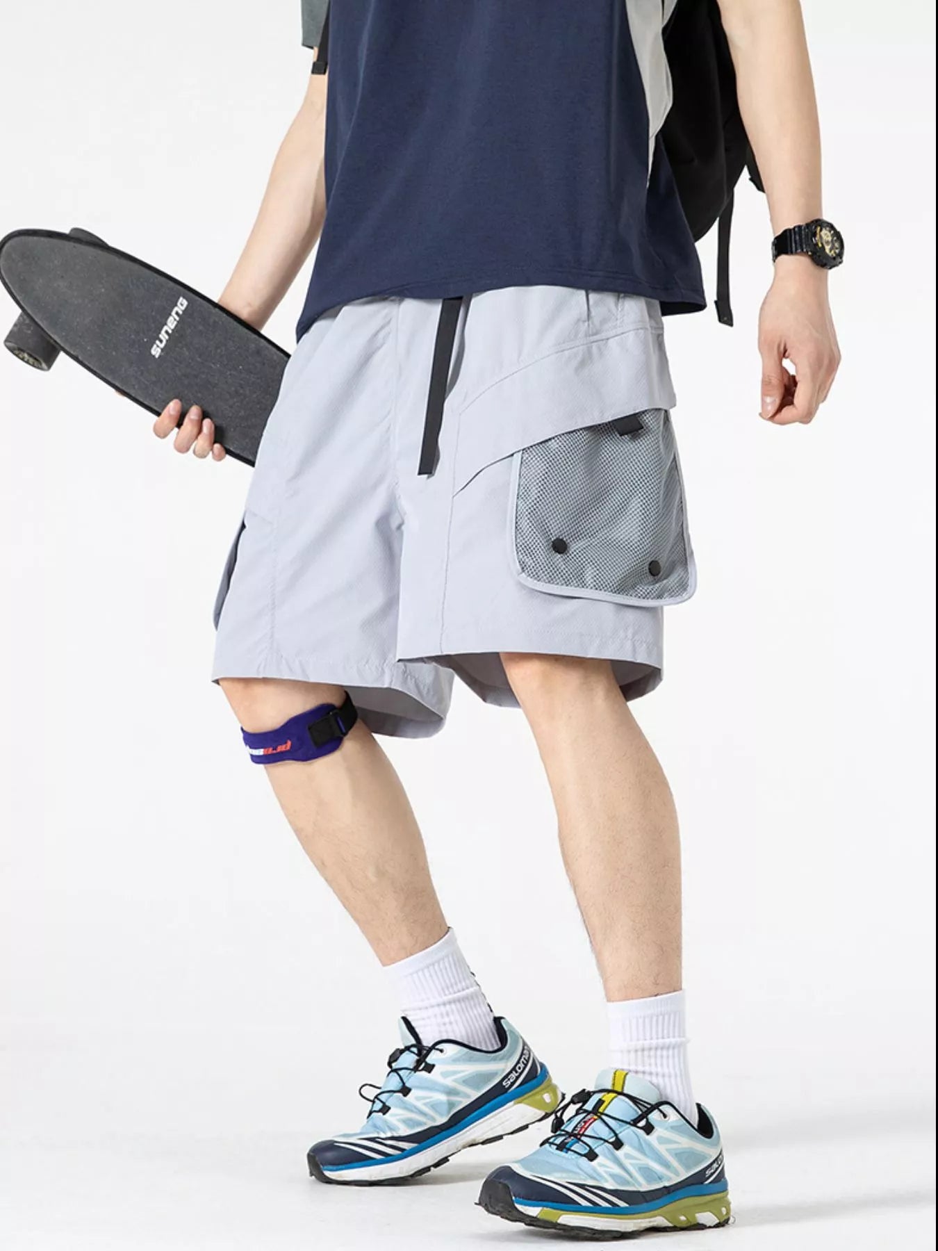 Men's Multi-Pocket Quick-Dry Cargo Shorts - Farnelli