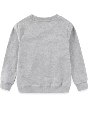 Children's Excavator Crew Neck Sweatshirt - Farnelli