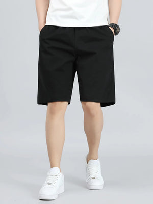 Men's Casual Elastic Waist Shorts - Farnelli