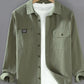 Men's Plus Size Button Up Long Sleeve Shirt - Farnelli