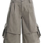 Men's Wide Leg Cargo Shorts - Farnelli