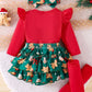 Children's My First Christmas Ruffle Sleeve Set - Farnelli