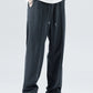 Men's Full Size Casual Drawstring Wide Leg Sweatpants Plus Size - Farnelli