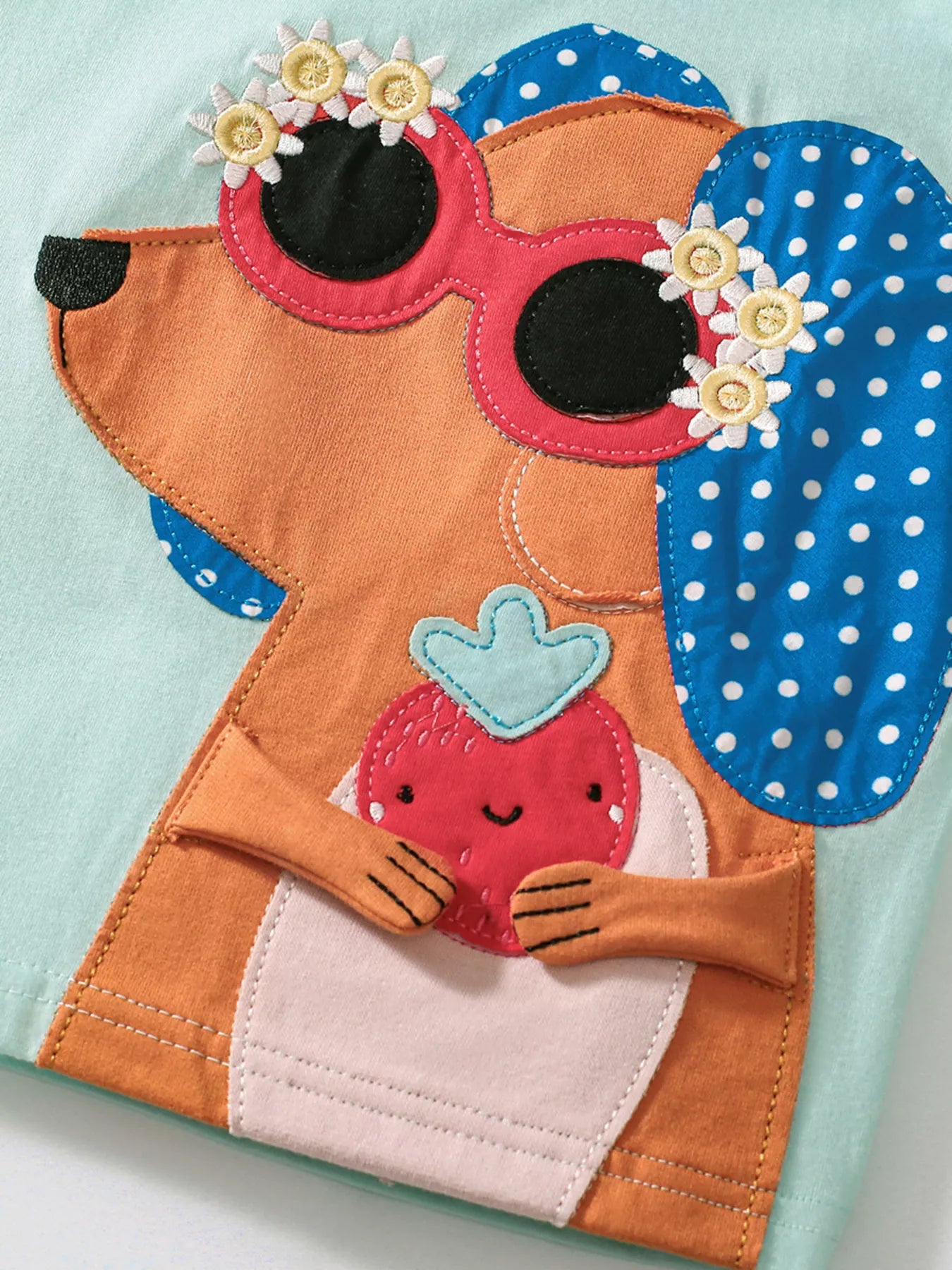 Children's Animal Tee and Polka Dot Leggings Set - Farnelli