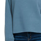 Zenana Fleece Raglan Round-Neck Sweatshirt - Farnelli