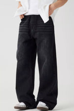 Men's Loose Fit Drawstring Jeans - Farnelli