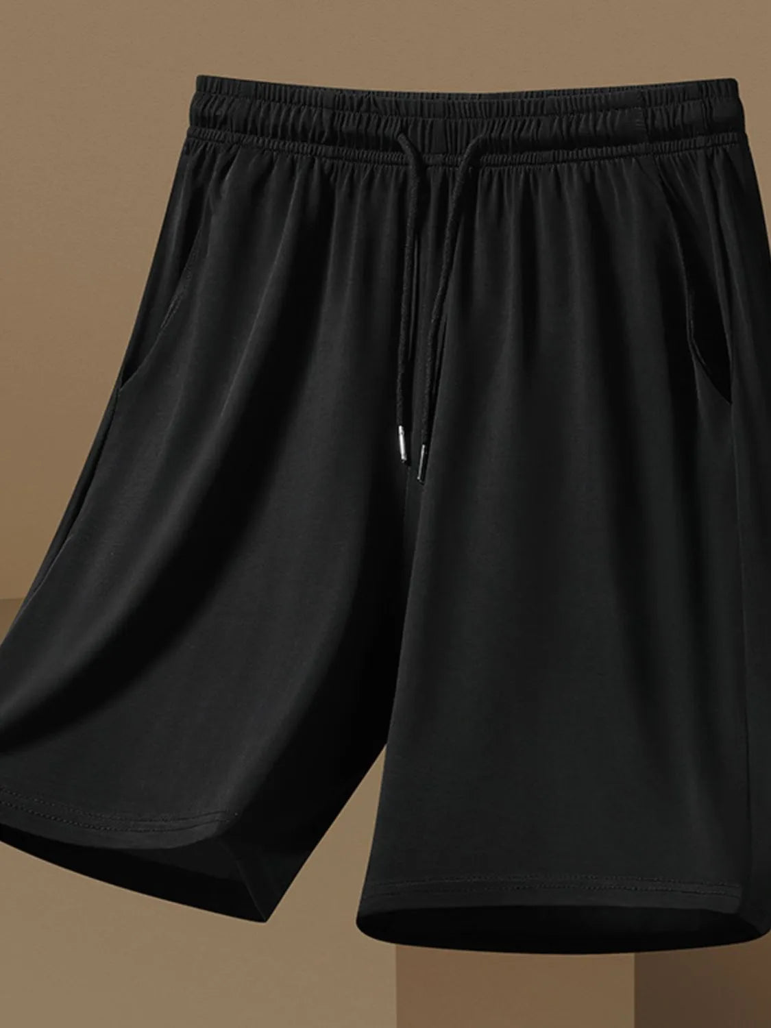 Men's Plus Size Drawstring Pocketed Shorts - Farnelli