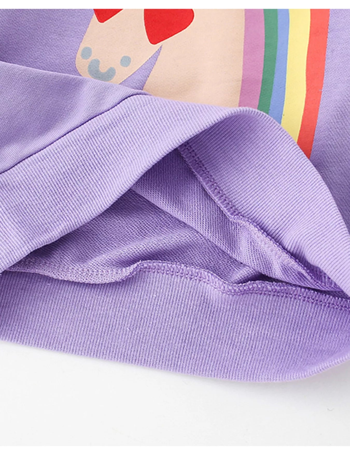 Children's Unicorn Rainbow Graphic Sweatshirt - Farnelli
