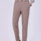 Men's Slim Fit Plaid Pants - Farnelli