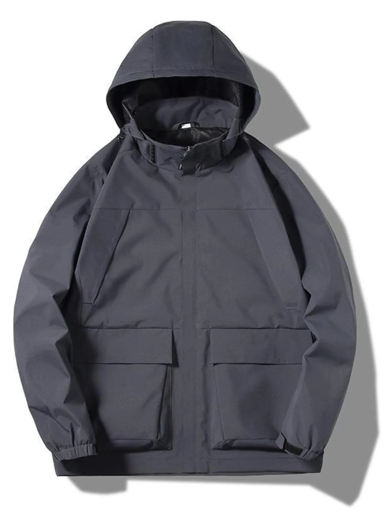 Men's Plus Size Hooded Windproof Outdoor  Jacket - Farnelli