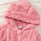 Children's Zip Up Hooded Fleece Outerwear - Farnelli