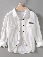 Men's Button Up Long Sleeve Shirt - Farnelli