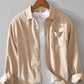 Men's Plus Size Button Up Long Sleeve Shirt - Farnelli