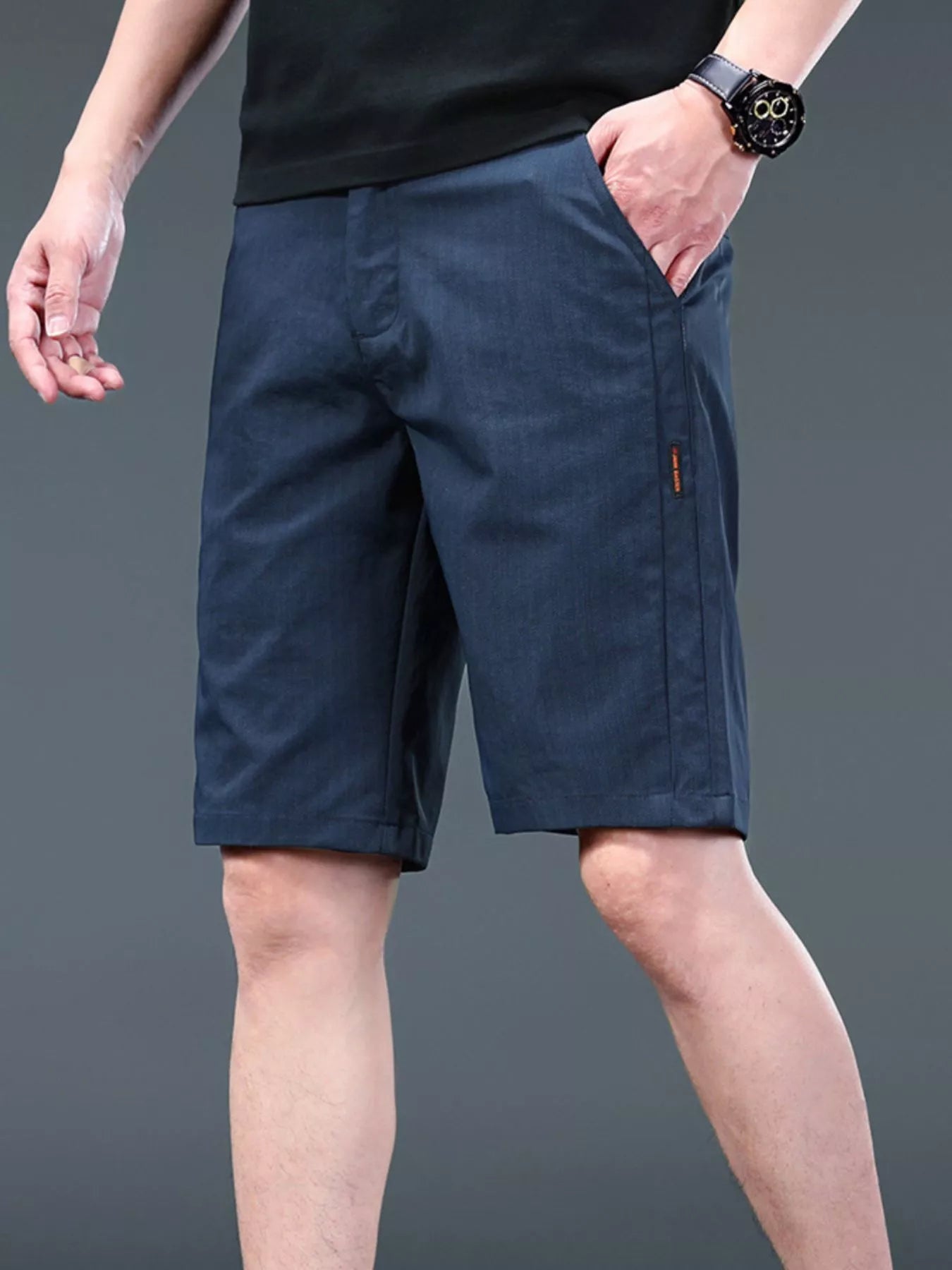 Men's Breathable Cotton Shorts with Pockets - Farnelli