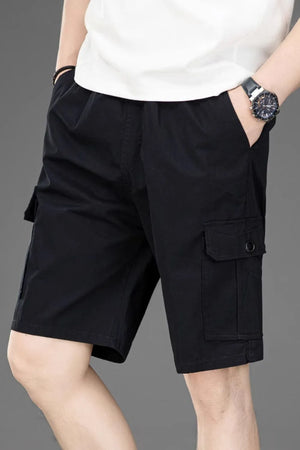 Men's Plus Size Loose Fit Cargo Shorts - Farnelli