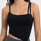 Millennia Slit Asymmetrical Neck Active Cami - Farnelli