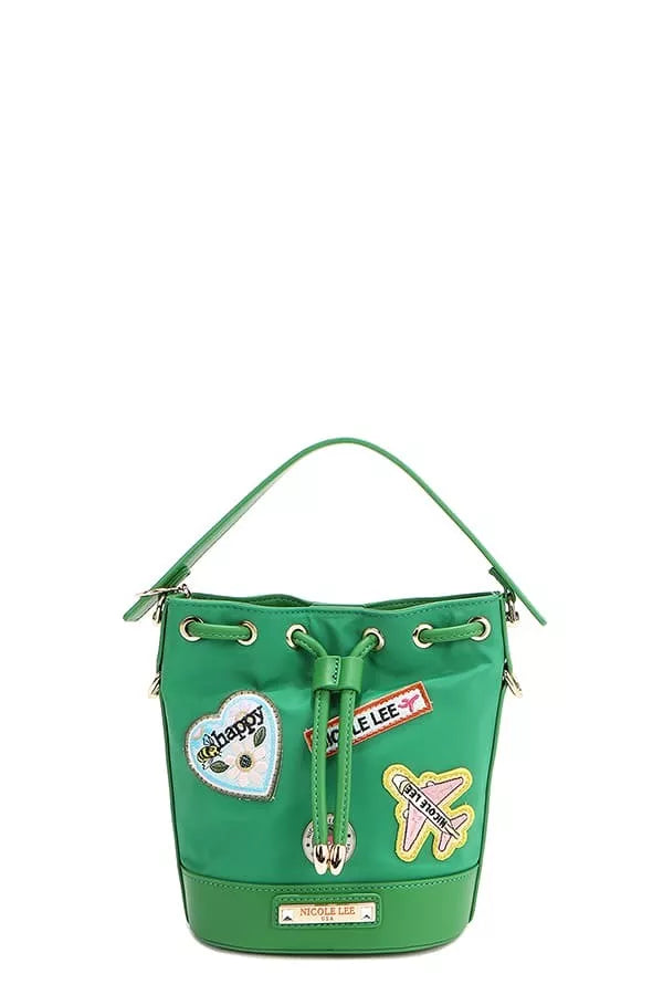 Nicole Lee USA Color Patch Bucket Bag - Farnelli