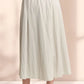 ADORA Drawstring Waist Crinkle Maxi Skirt - Farnelli