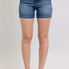Judy Blue Full Size High Waist Denim Shorts Plus Size - Medium