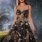 Andrea & Leo A0823 Illusion Bodice Short Prom Dress with Corset Back