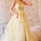 Andrea & Leo A1053 Leila A-Line Ball Gown One Shoulder