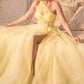 Andrea & Leo A1053 Leila A-Line Ball Gown One Shoulder