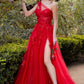 Andrea & Leo A1053 Leila A-Line Ball Gown One Shoulder