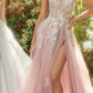 Andrea & Leo A1089 Penelope Blossom Gown with Overskirt
