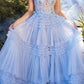 Andrea & Leo A1247 Floor Length Princess Layered Tulle Ball Gown