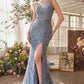 Andrea & Leo A1362 Dress Beaded Sheath Formal Gown