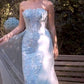 Andrea & Leo A1365 Dress Strapless Overskirt Glimmering Gown