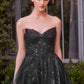 Andrea & Leo A1378 Dress Strapless Layered Tulle Ball Gown
