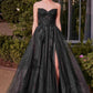 Andrea & Leo A1378 Dress Strapless Layered Tulle Ball Gown