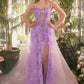 Andrea & Leo A1382 Dress Tulle Daisy Overskirt Gown