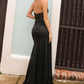 Nox Anabel A1384 Long Corset Boned Bodice V-Neck Fitted Gown