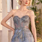 Andrea & Leo A1387 Dress Strapless Embellished Tulle Ball Gown