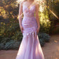 Andrea & Leo A1388 Dress Sequin Floral Mermaid Gown