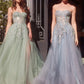 Andrea & Leo A1415 Dress Strapless Corset Embellished Ball Gown