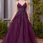 Andrea & Leo A1416 Dress A-Line Lace & Tulle Gown
