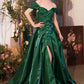 Andrea & Leo A1424 Dress Off The Shoulder Organza Ball Gown