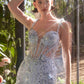 Andrea & Leo A1429 Dress Sequin Lace Applique Mermaid Gown