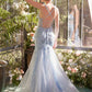 Andrea & Leo A1429 Dress Sequin Lace Applique Mermaid Gown