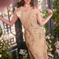 Andrea & Leo A1435 Dress One Shoulder Beaded Evening Gown