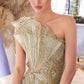 Andrea & Leo A1435 Dress One Shoulder Beaded Evening Gown